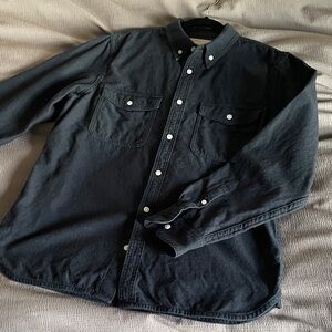 Everlane Black Button-Down Shirt